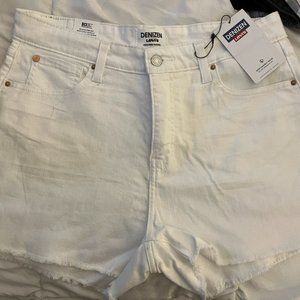 Denizen Levi's White Shorts NWT